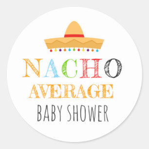 Adesivos de Chá de fraldas Média Nacho
