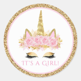 Adesivos de Chuvada de Bebê Unicórnio