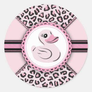 Adesivos de Chuveirinho de Borracha Rosa Elegante