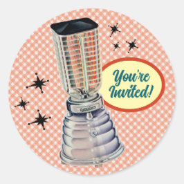 Adesivos de Chuveiro de Noiva com Aparelhos Retrô