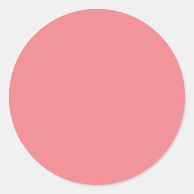 Adesivos de Círculo Minimalista Rosa Bege (Frente)