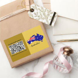 Adesivos de Código QR Modernos da Austrália, Bande