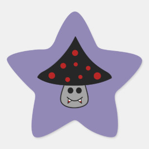 Adesivos de Cogumelo Vampiro