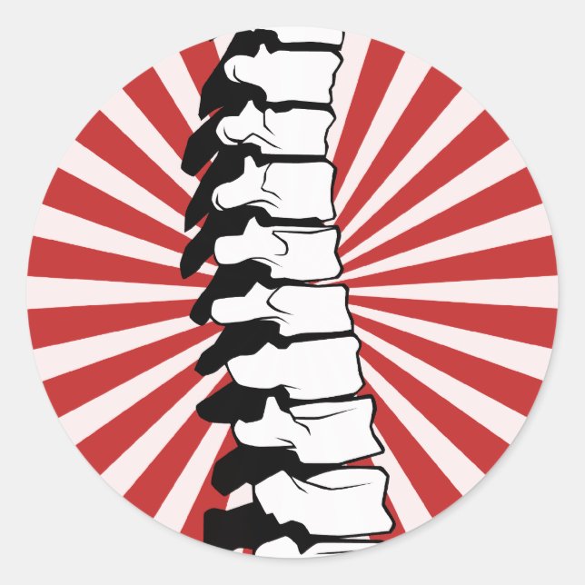 Adesivos de Coluna Vermelha (Frente)