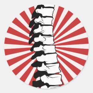 Adesivos de Coluna Vermelha