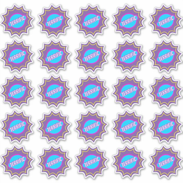 Adesivos de Comentário de Recompensa de Professor  (Frente)