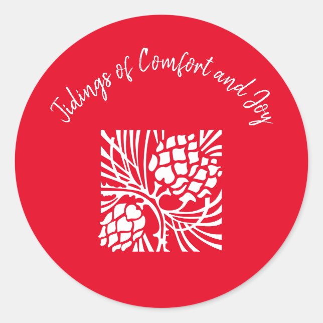Adesivos de Conforto e Alegria (Frente)
