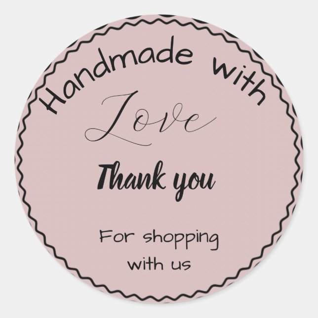 Adesivos de cor rosa poeirentos (Frente)