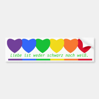 Adesivos de cores do amor