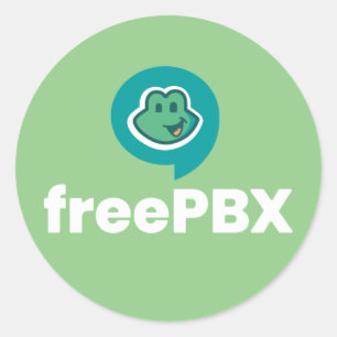 Adesivos de cores do logotipo FreePBX