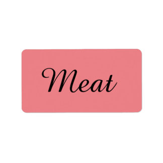 Adesivos de Cozinha Kosher Etiqueta Carne Fleishig