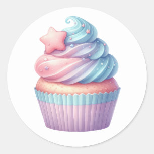 Adesivos de Cupcake Fofos