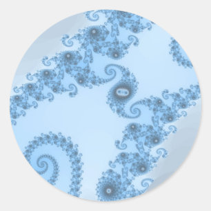 Adesivos de Dança Azul
