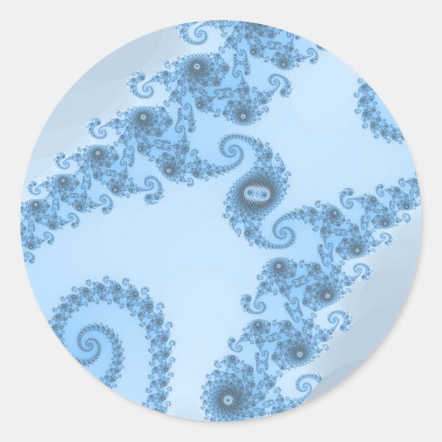 Adesivos de Dança Azul (Frente)