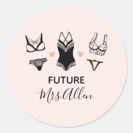 Adesivos de Despedida de Solteira de Lingerie