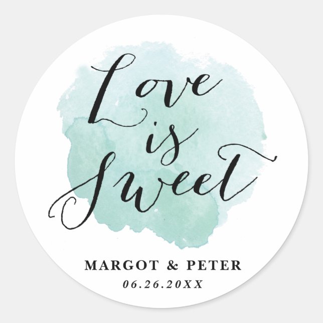 Adesivos de destaque de aquarela (Frente)