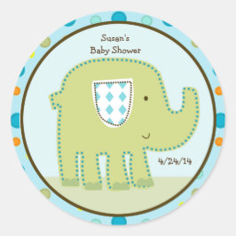 Adesivos de elefante gangue/Cupcakes