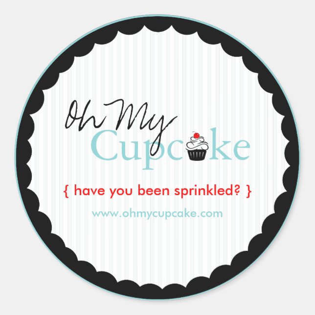 Adesivos de empacotamento de padaria personalizado (Frente)