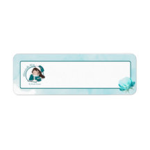 Adesivos de Endereço com Logo Whimsically Writ
