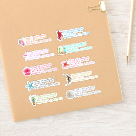 Adesivos de Endereço de Devolução Imagens Tropicai