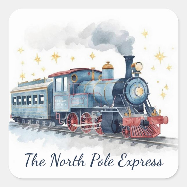 Adesivos de Entrega do Papai Noel para Meninos | A (Frente)