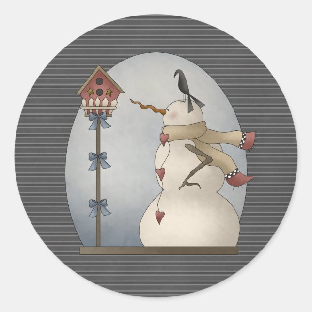 Adesivos de envelopes de férias (Frente)