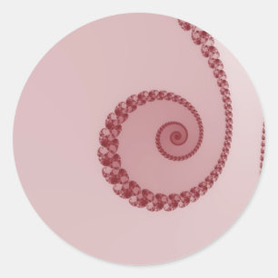 Adesivos de Espiral Simples Ameixa