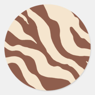 Adesivos de Estampa de Zebra