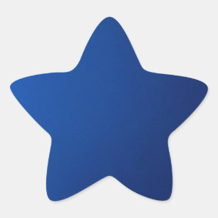 Adesivos de estrela azul gradiente