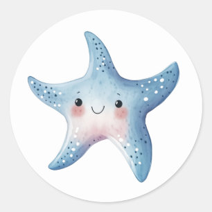 Adesivos de Estrela-do-Mar Fofos