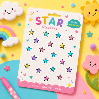 Adesivos de estrelas