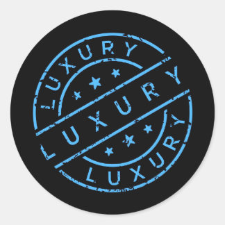 Adesivos de etiqueta de luxo