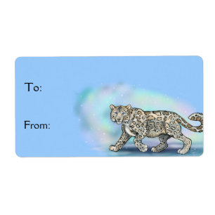 Adesivos de Etiquetas de Pequeno Leopardo ~Present