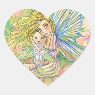 Adesivos de Fada da Nova Mamãe Bebê