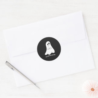 Adesivos de Fantasma Sarcástico – Você Nunca Me Vê