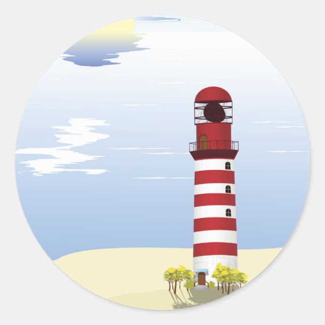 Adesivos de Farol Vermelho e Branco (Frente)