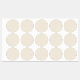 Adesivos de Favor com Textura de Linho Elegante