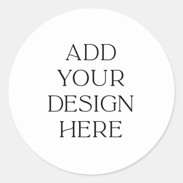 Adesivos de Favor de Chuveiro | Adesivos Impressos (Frente)