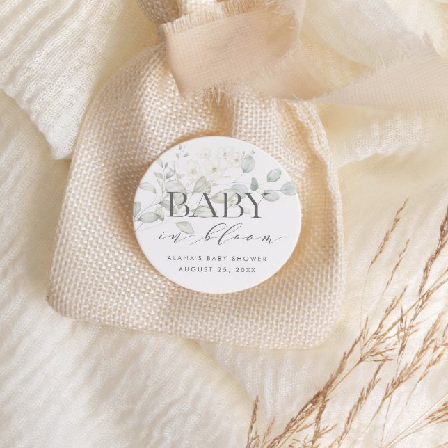 Adesivos de Favor ou Envelope 'BEBÊ EM FLORESCÊNCI (Criador carregado)