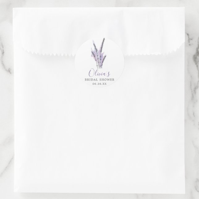 Adesivos de favoritos de envelope de Lavanda mínim (Bolsa)