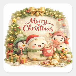 Adesivos de Feliz Natal
