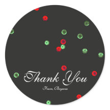 Adesivos de Férias com Lantejoulas Glam Vermelho e