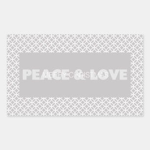 Adesivos de Férias de Paz e Amor
