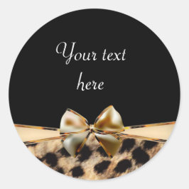 Adesivos de festa de aniversário com laço e estamp