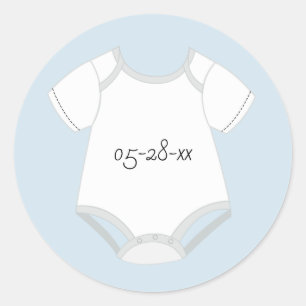 Adesivos de Fim de Bebê com Data de Vencimento