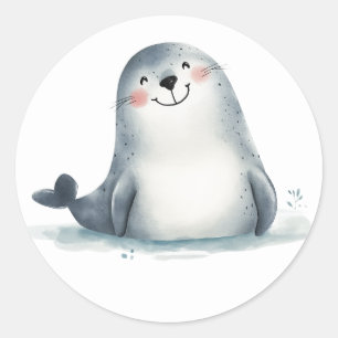 Adesivos de Foca Fofos