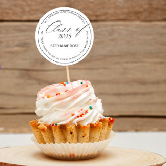 Adesivos de Formatura de 2025 e Agradecimentos