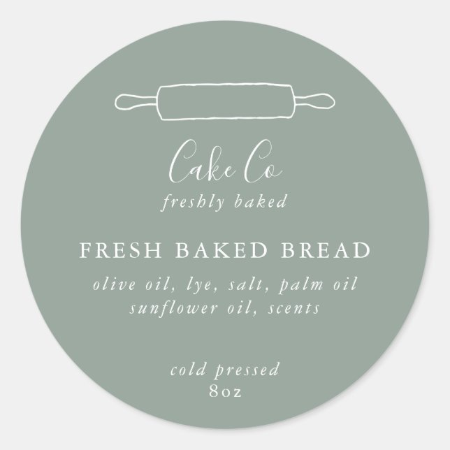 Adesivos de Forno Personalizáveis (Frente)