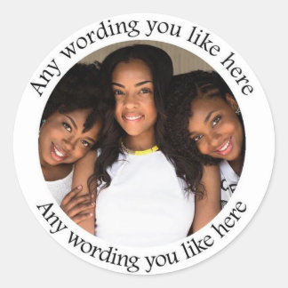 Adesivos de Fotos para Festa de Aniversário 