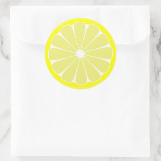 Adesivos de Fruta Limão